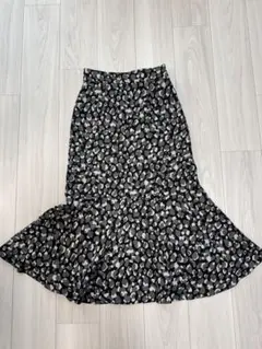 AZUL BY MOUSSY Sサイズ レオパード マーメイドスカート