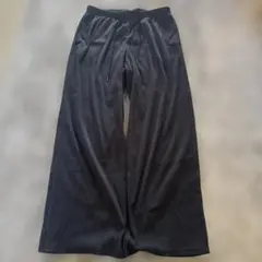 GU ブラック ワイドパンツ ドローストリング（最終値下げ）