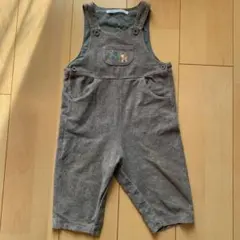 【ファミリア】オーバーオール サロペット 80