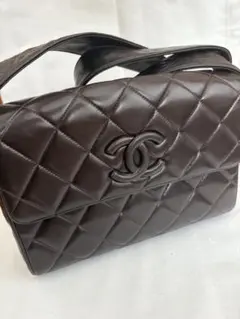 CHANEL シャネル マトラッセ ラムスキン ショルダーバッグ ヴィンテージ