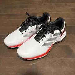 【美品】adidas メンズ ゴルフシューズ25.5cm AdizeroZG25