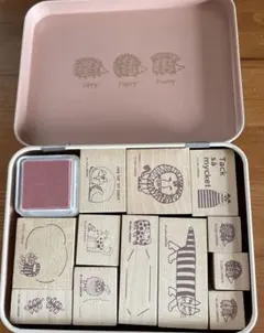 リンネル付録　Lisa Larson スタンプセット 動物モチーフ