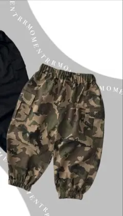 RRmoment 迷彩 カーゴパンツ 80cm