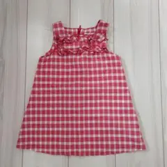 値下げ中！【べべワンピース】90cm　チェック