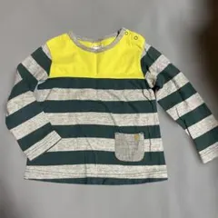 BRANSHES 長袖カットソー 95cm ボーダー