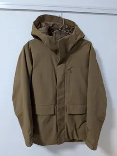 ​【美品】UNIQLO ユニクロ ハイブリッドダウンパーカ ブラウン[Sサイズ]