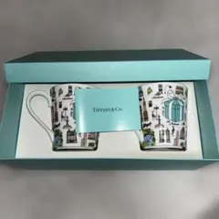 【新品未使用】ティファニー マグカップ ペア Tiffany & Co. 箱付き