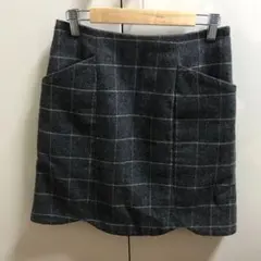 チェックスカート タイトスカートのサムネイル