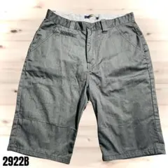 HalHam ハルハム グレー ショートパンツ バックポケット付き 2922のサムネイル