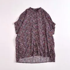 美品 ジャーナルスタンダードレサージュ タックスリーブブラウス 花柄 2024年