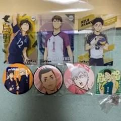 ハイキュー!! トレーディングカード 缶バッジ