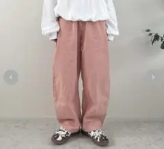 【新品未使用】ayanoさん　Mサイズ　ハートポケットパンツライトピンクしまむら