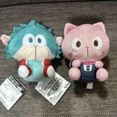 僕のヒーローアカデミア アニマルぬいぐるみ デクシープ＆オチャネコ 2個まとめ