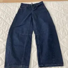 GU バレルレッグジーンズ Sサイズ 丈標準