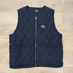 Stussy キルティングベスト 中古・古着通販】stussy (ステューシー) Diamond Quilted Vest