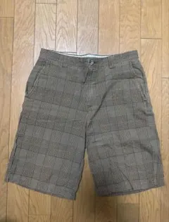 メンズハーフパンツ（Columbia，チェック，Mサイズ）