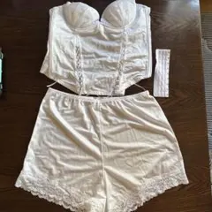 ホワイト ブライダルインナー セット