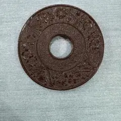 南部鉄器 花柄 鍋敷きのサムネイル