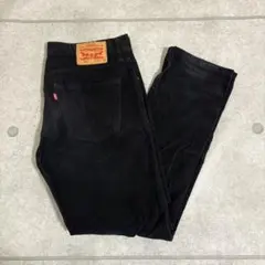 Levi's 511 ブラック コーデュロイ W34 L32