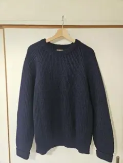 GREAT NORTHERN KNITTERS 畦編みウールニット カナダ製