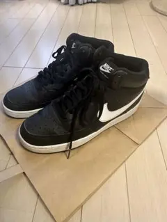 NIKE スニーカー コートビジョン MID ブラック