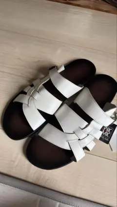 MICHEL KLEIN HOMME サンダル ホワイト 27cmのサムネイル