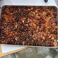 ビーズまとめ売りビーズアソート べっ甲 チェコビーズ 大量