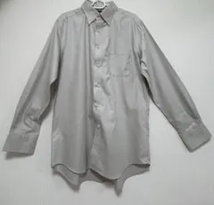 FINE CLOTH SHIRT メンズ 長袖シャツ ライトグレー L