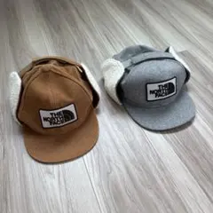 未使用品❗️THE NORTH FACE 耳あて付きキャップ　ペアコーデ