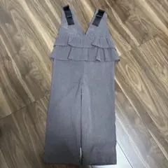 ♡新品未使用　フリル付きオーバーオール♡