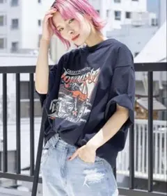 PAGEBOY ページボーイ オートモービルルーズTシャツのサムネイル