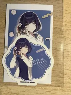 あみあみオンラインくじ 学園アイドルマスター 秦谷美鈴　ステッカー　ブロマイド