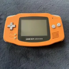【ジャンク品】オレンジ ゲームボーイアドバンス 本体