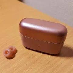 【箱✕】オーテク ワイヤレスイヤホン ピンクベージュ