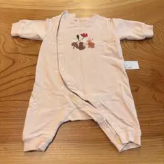 UNIQLO ベビー ロンパース 60 ピンク