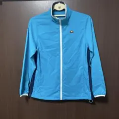 ellesse水色 ジッパー付きジャケット Ｍ