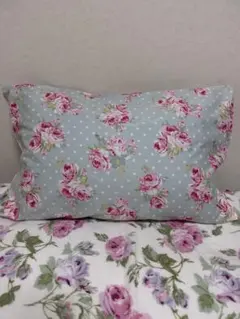ローラアシュレイ ダブルベッド用、布団カバー・ボックスシーツ・枕