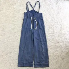 【美品】ayane アヤン 38サロペット テンセル デニム