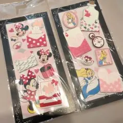 ディズニー ミニーマウス アリス シールセット