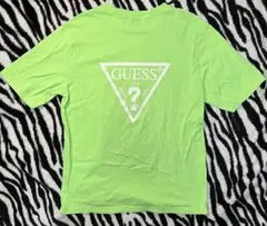ゲス GUESS guess Tシャツ 緑 グリーン Mサイズ