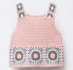 【ZARA】ベビー クロシェ編み タンクトップ 104cmのサムネイル