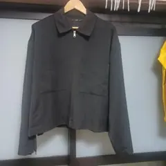 act'in 黒 クロップドジャケット