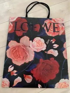 LOEWE 花柄 ショップバック