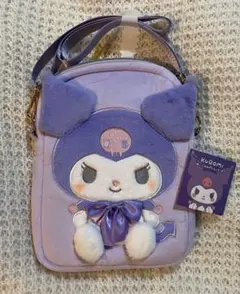 新品 サンリオ クロミちゃん ぬいぐるみポシェット ボア ショルダーバッグポーチ