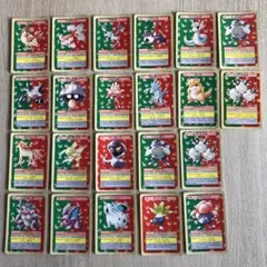 ポケモンカード　トップサン　22枚まとめ売り　裏青(20枚) 裏緑(2枚)
