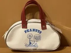 PEANUTS スヌーピー ミニバッグ ミニ★ボストンバッグ白♡(・"●)♡