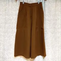 ビンテージ　ガウチョパンツ　サイズM ウール