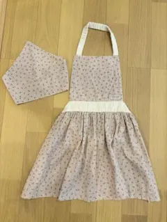 キッズ エプロン 三角巾セット