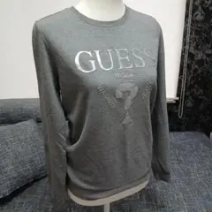 GUESS グレー 長袖Tシャツ