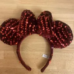 ミニー　スパンコールカチューシャ
